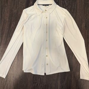 Tommy Hilfiger Cream Button-Down Shirt